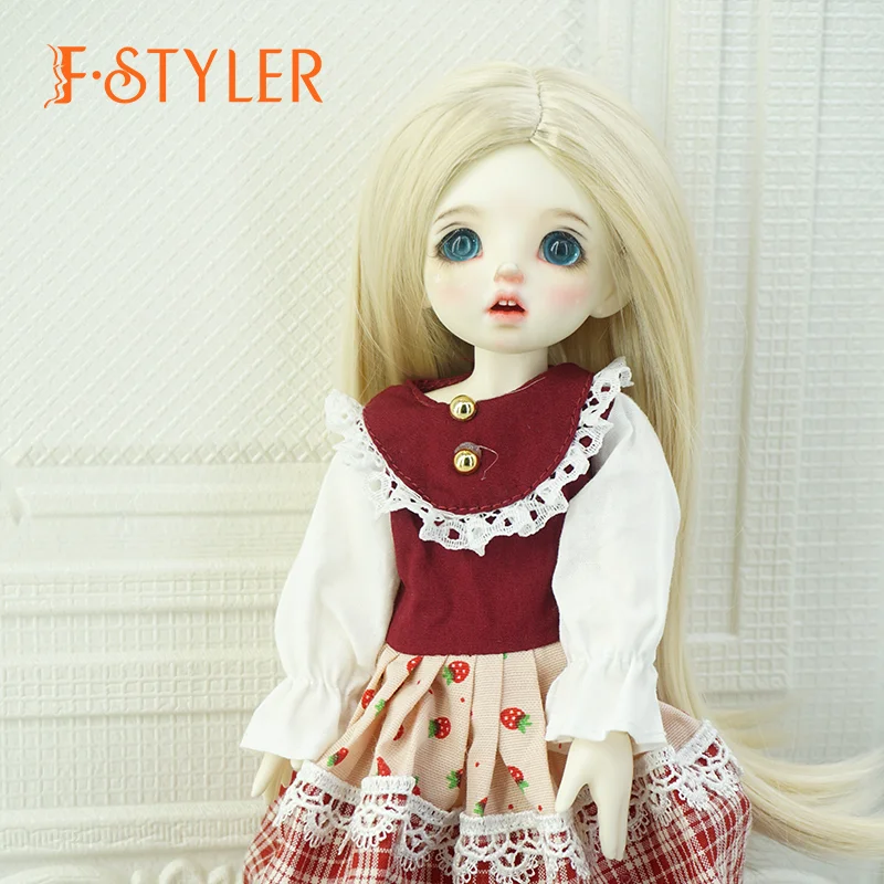 FStyler BJD Dolls Cute Pastoral Clothes Hat Hair Ornaments Accessories for 1/6 6-7inch 30mm Barbie Dolls