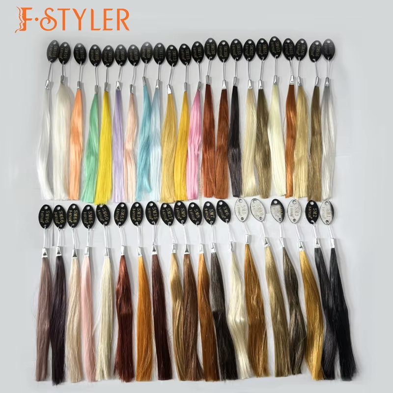 FSTYLER BJD Doll Wig Curls Waves BJD Hair Soft Synthetic Mohair Doll Wig Hair Accessories Customization